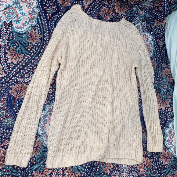 Mossimo Distressed Baggy Long Sleeve - Picture 4 of 4